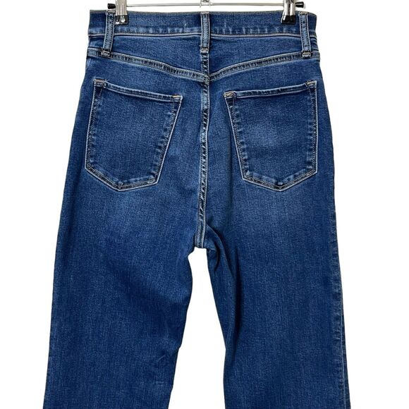 Abercrombie & Fitch Curve Love The Flare Ultra High Rise Jeans Women’s 28 - Picture 9 of 13